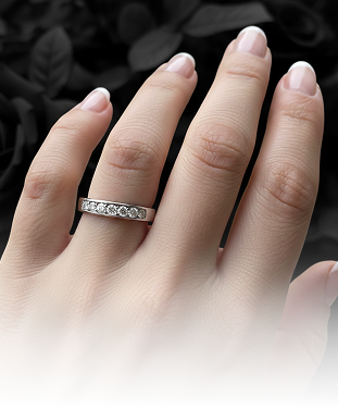 Eternidad women’s  wedding ring