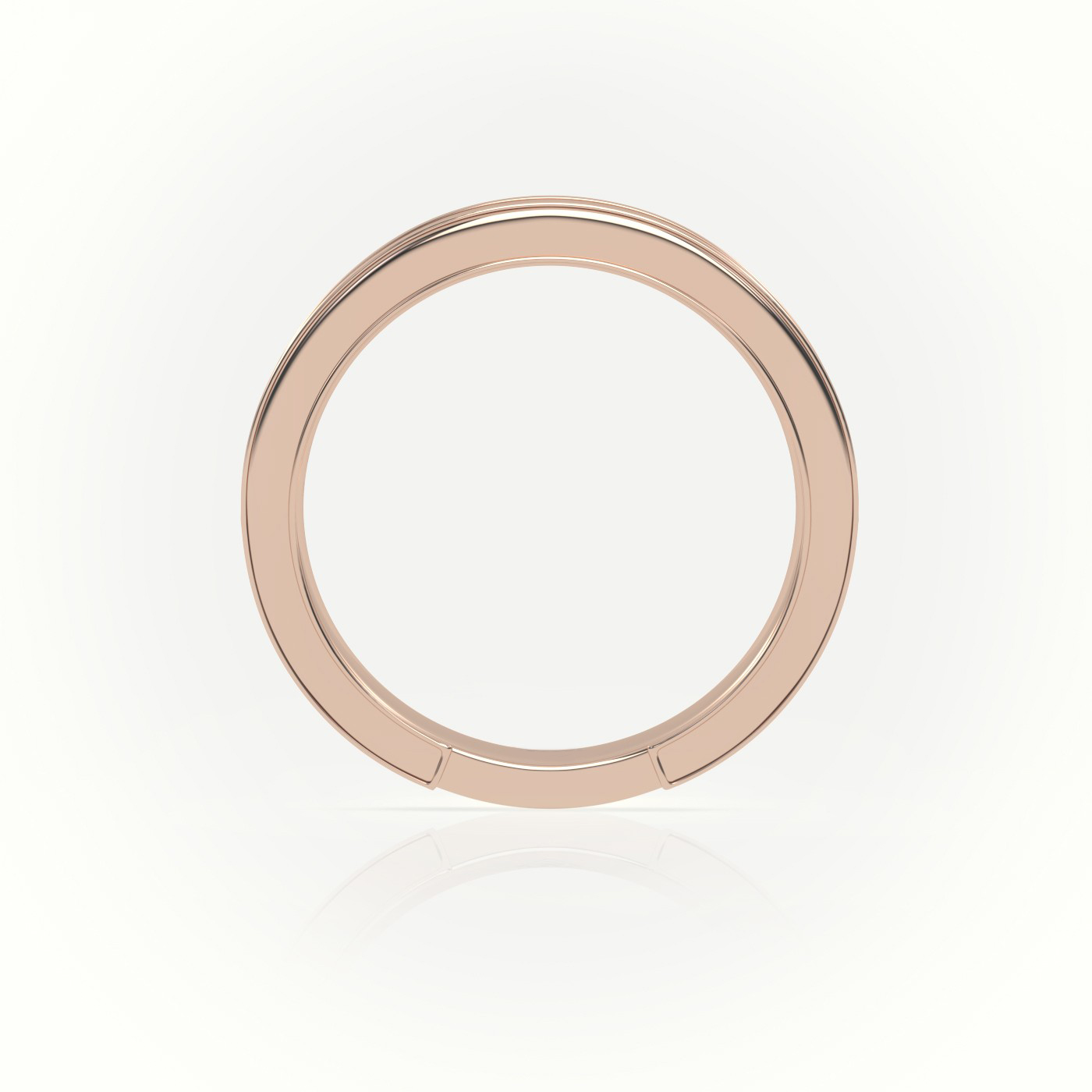 18k yellow gold  full eternity wedding ring