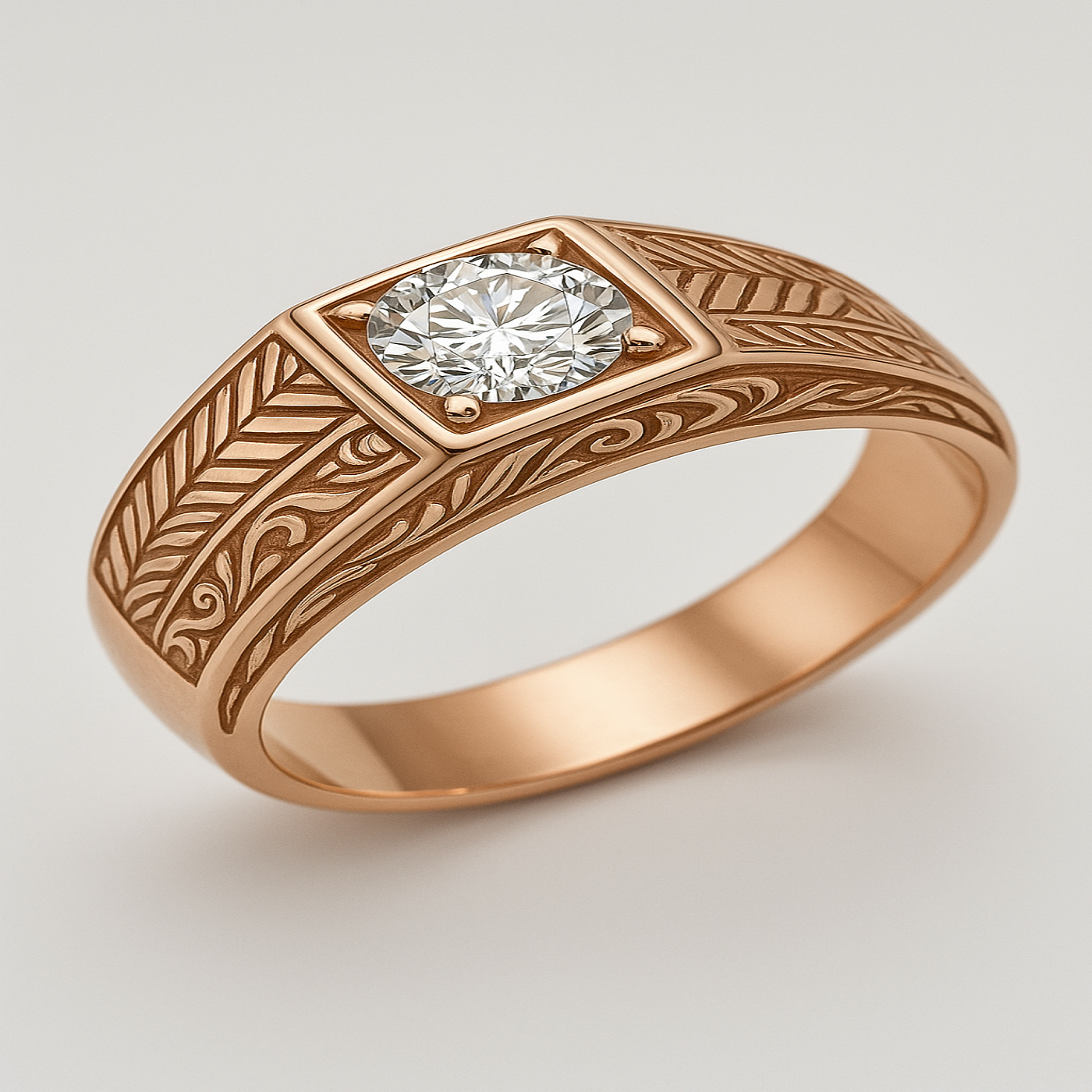 18k white gold  elegant 18k gold diamond ring Photos & images