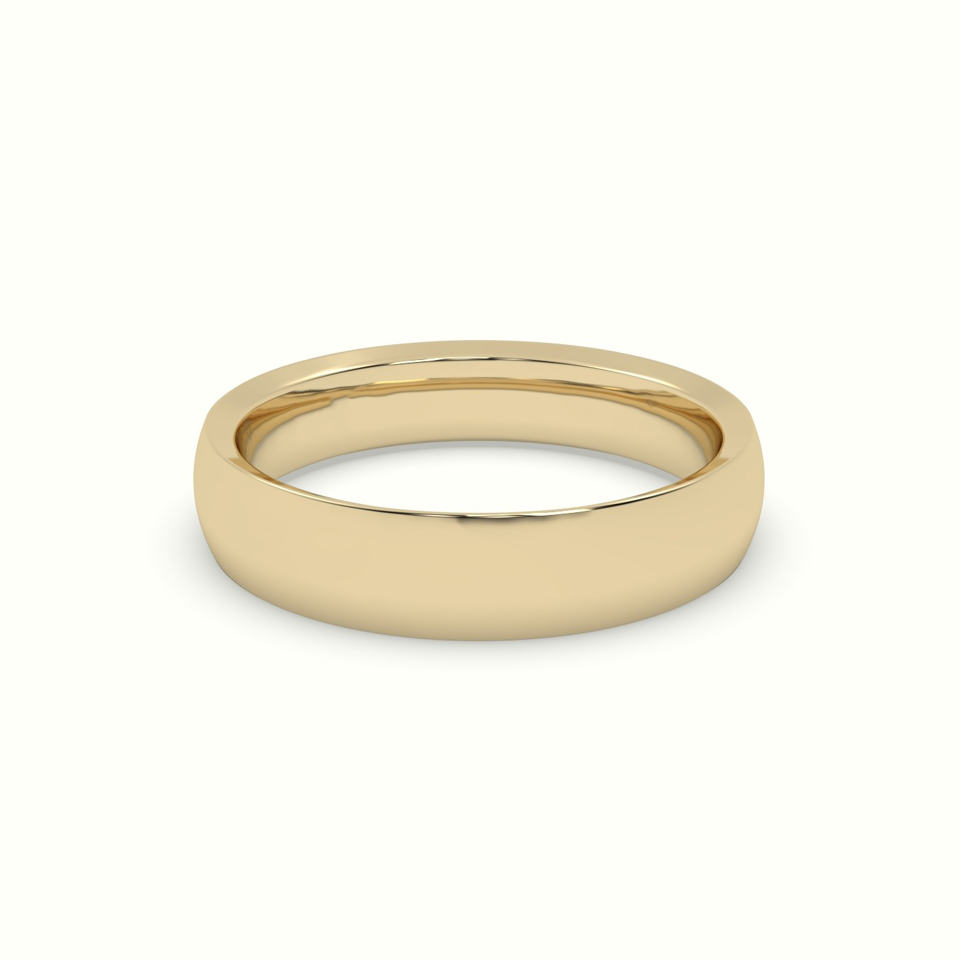 18k white gold  classic gold wedding ring Photos & images